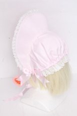 画像3: BABY,THE STARS SHINE BRIGHT / Twinkle Cinderellaボンネット  ピンク S-26-10-31-005-BA-AC-HR-ZS (3)