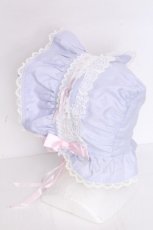 画像3: BABY,THE STARS SHINE BRIGHT / ねこみみボンネット  ラベンダーｘピンク S-26-10-31-006-BA-AC-HR-ZS (3)
