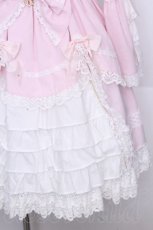 画像4: BABY,THE STARS SHINE BRIGHT / オーナメントジャガード舞踏会ワンピース  ピンク S-26-10-31-056-BA-OP-HR-ZS (4)