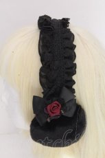 画像3: axes femme / ヘッドドレス風イヤーマフ  黒 S-26-10-31-014-AX-ZA-HR-ZS (3)