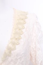 画像4: axes femme / 総レースペプラムカーディガン  オフ S-26-10-31-023-AX-TO-AS-ZS (4)