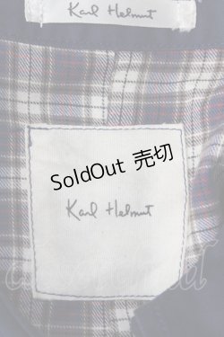 画像7: 【SALE】Karl Helmut / 内側チェックロングコート T-23-10-05-014-EL-CO-HD-ZT-C037