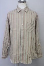 画像1: 【SALE】Karl Helmut / カラーストライプシャツ T-23-10-09-003-EL-BL-HD-ZT242 (1)