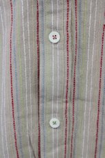 画像7: 【SALE】Karl Helmut / カラーストライプシャツ T-23-10-09-003-EL-BL-HD-ZT242 (7)