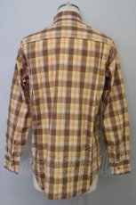 画像2: 【SALE】Karl Helmut / チェック&内側ワッペンシャツ T-23-10-09-004-EL-BL-HD-ZT242 (2)