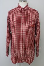 画像1: 【SALE】Karl Helmut / チェック長袖シャツ T-23-10-09-005-EL-BL-HD-ZT242 (1)