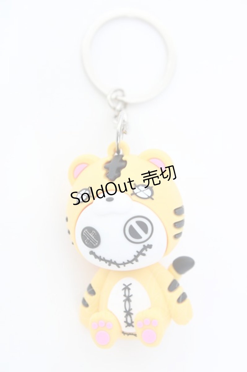 画像1: 【SALE】NieR CLOTHING / トラNieRちゃん3Dキーホルダー T-23-10-27-073-PU-ZA-IG-ZT575-F001 (1)