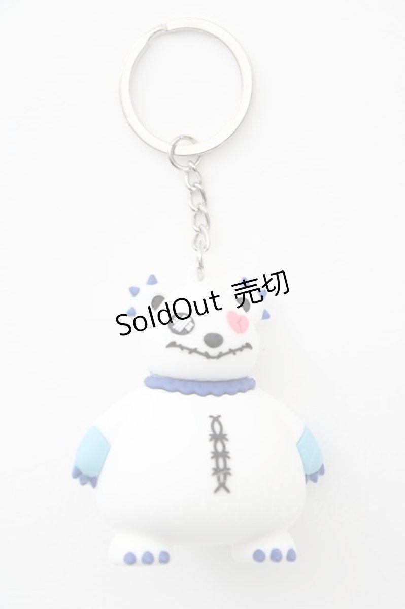 画像1: 【SALE】NieR CLOTHING / オリジナル3Dキーホルダー【しろくま】 T-23-10-27-074-PU-ZA-IG-ZT575-F001 (1)