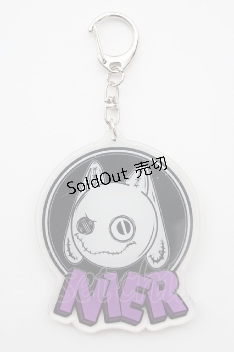 画像1: 【SALE】NieR CLOTHING / アクリルキーホルダー【丸形NieRちゃん】 T-23-10-27-077-PU-ZA-IG-ZT575-F001 (1)