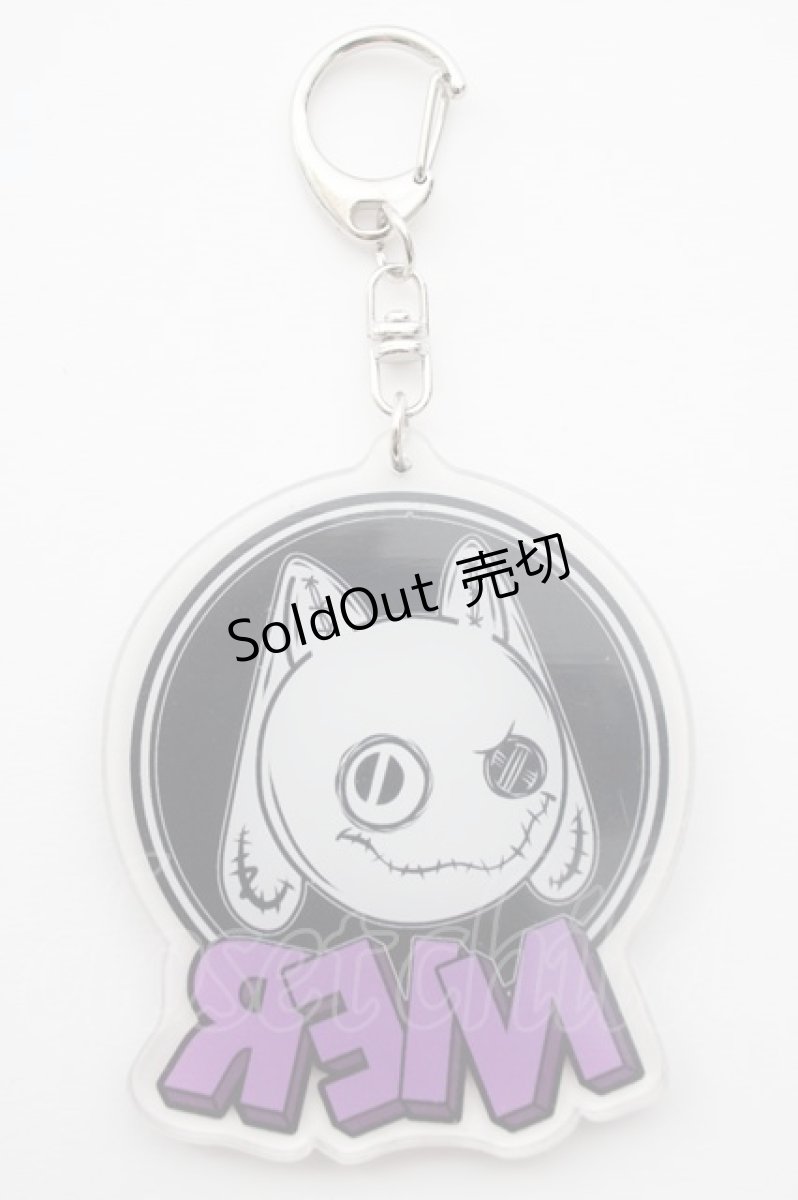 画像2: 【SALE】NieR CLOTHING / アクリルキーホルダー【丸形NieRちゃん】 T-23-10-27-077-PU-ZA-IG-ZT575-F001 (2)
