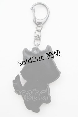 画像2: 【SALE】NieR CLOTHING / ラバーキーホルダー【振り返りNieRちゃん】 T-23-10-27-078-PU-ZA-IG-ZT088