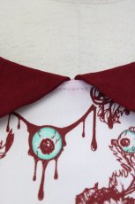 画像3: 【SALE】Sourpuss Clothing / モンスターワンピース M 白ｘ赤 T-23-11-27-020-PU-OP-AS-ZT306 (3)