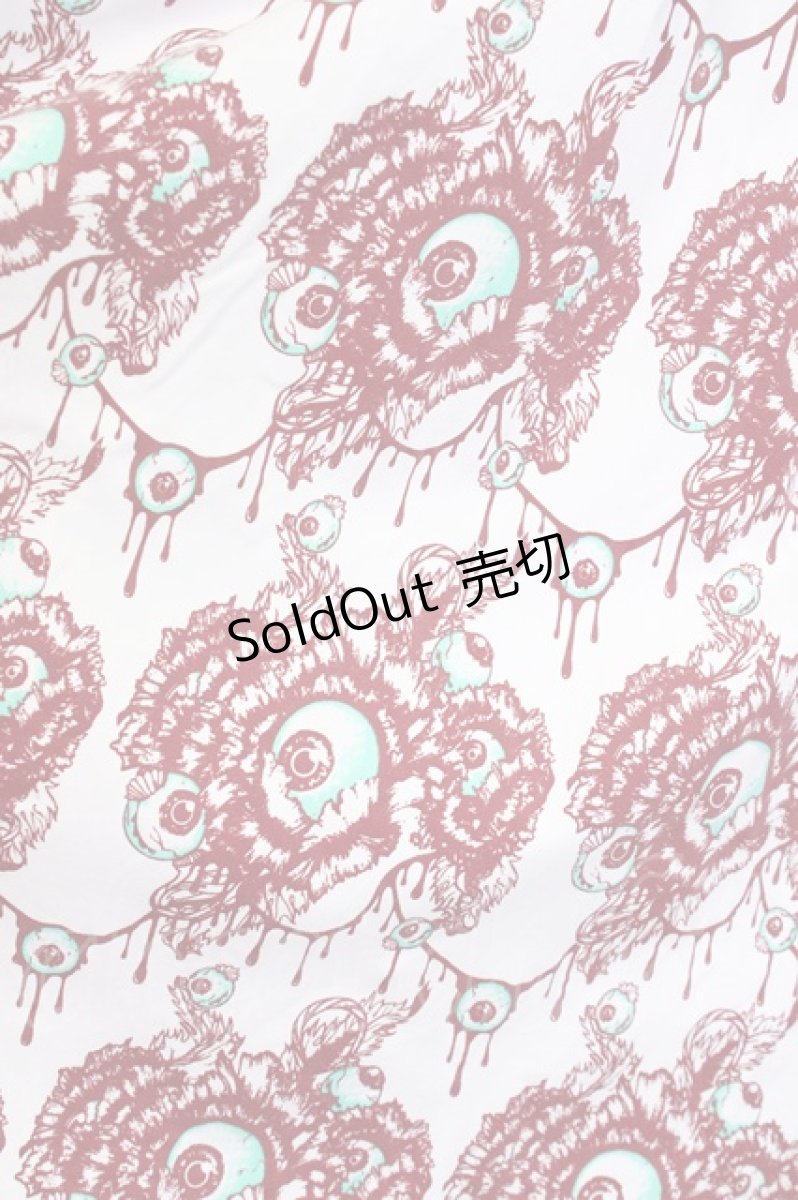 画像4: 【SALE】Sourpuss Clothing / モンスターワンピース M 白ｘ赤 T-23-11-27-020-PU-OP-AS-ZT306 (4)