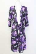NieR Clothing / カーディガン風トップス L 黒 T-23-11-27-012-PU-TO-AS-ZT