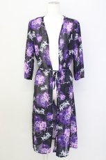 画像1: 【SALE】NieR CLOTHING / カーディガン風トップス L 黒 T-23-11-27-012-PU-TO-AS-ZT283 (1)