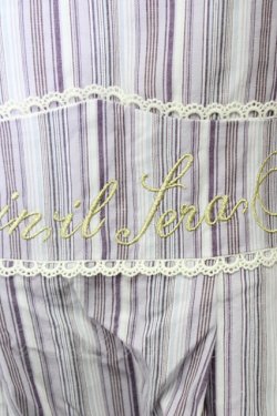 画像6: axes femme POETIQUE / ストライプジャンパースカート  ラベンダー T-23-11-30-048-AX-OP-IG-ZT304