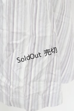 画像7: 【SALE】axes femme POETIQUE / ストライプジャンパースカート  ラベンダー T-23-11-30-048-AX-OP-IG-ZT304