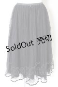 Franche Lippee / かわいいチュールドットスカート M クロ T-23-11-30-063-LO-SK-IG-ZY