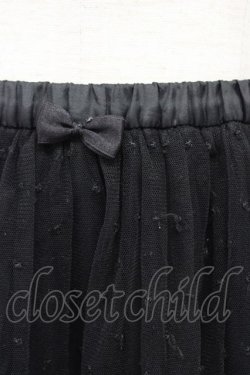 画像4: Franche Lippee / かわいいチュールドットスカート M クロ T-23-11-30-063-LO-SK-IG-ZY