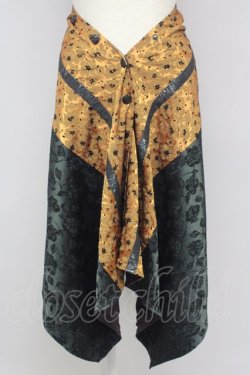 画像6: Qutie Frash / マルチストール  イエローxカーキ T-23-12-08-034-QU-ZA-AS-ZI