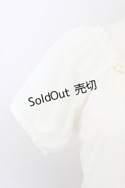 画像3: 【SALE】axes femme POETIQUE / パフ袖パネル柄ワンピース  アイボリーＸ紫 T-23-12-10-004-AX-OP-HD-ZT162