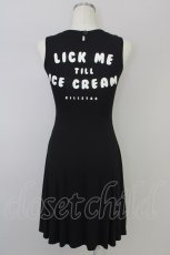 画像2: 【SALE】KILL STAR / ドクロPTノースリーブカットワンピース XS 黒Ｘ白 T-23-12-10-008-SL-OP-HD-ZT162 (2)