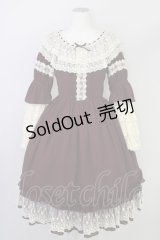 Innocent World / 宝野アリカ アンティークドールドレス(ラファエル)  ワイン T-24-01-12-028-IW-OP-AS-ZS