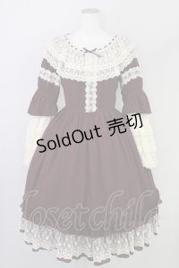 Innocent World / 宝野アリカ アンティークドールドレス(ラファエル)  ワイン T-24-01-12-028-IW-OP-AS-ZS