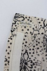 画像6: 【SALE】KANEKO ISAO / フラワー総柄スカート  アイボリーＸ黒 T-24-01-16-039-EL-SK-HD-ZT402 (6)