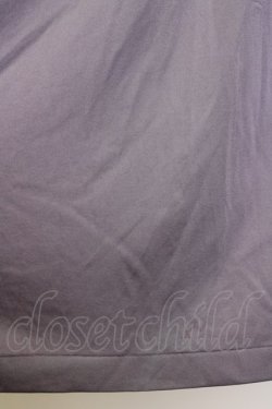 画像4: KANEKO ISAO / ロゴ刺繍半袖ワンピース  紫 T-24-01-16-016-EL-OP-HD-ZT373