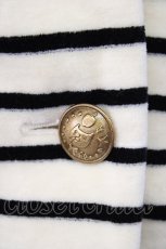 画像3: 【SALE】Franche Lippee / ベロアボーダージャケット M 生成り T-24-01-17-024-LO-JA-IG-ZT404 (3)