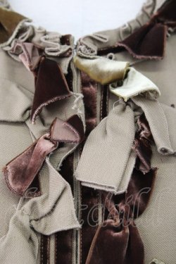 画像4: Jane Marple Dans Le Salon / ビンテージベルベットリボンのシャネルジャケット M ベージュ T-24-01-17-025-JM-JA-IG-ZT404