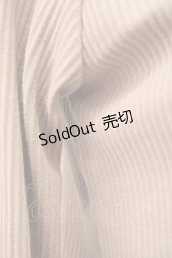 画像6: axes femme / 花モチーフリブプルオーバー  ピンクベージュ T-24-01-17-016-AX-TO-IG-ZT403