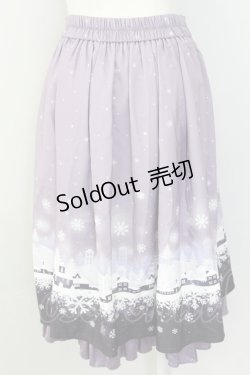 画像2: axes femme POETIQUE / ビット付スノータウンスカート M パープル T-24-01-19-035-AX-SK-YM-ZT379