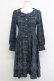画像1: Favorite /  英国のお嬢さんが着ているクラシックチェックふんわりフレアスカートが綺麗なミディアム丈ワンピース M-L グリーン T-24-01-19-013-LO-OP-IG-ZT391 (1)