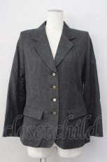 画像1: 【SALE】INGEBORG / サイドポケットロゴボタンジャケット Ｍ グレー T-24-01-20-004-LO-JA-HD-ZT408 (1)