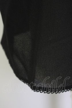 画像6: KANEKO ISAO / オーガンジー重ねスカート  黒 T-24-01-21-019-EL-SK-HD-ZS