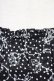 画像3: KANEKO ISAO / フラワー刺繍ドットスカート  黒Ｘ白 T-24-01-21-022-EL-SK-HD-ZT032