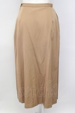 画像2: 【SALE】KANEKO ISAO / シンプルスカート  ブラウン T-24-01-21-031-EL-SK-HD-ZT044 (2)