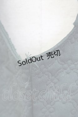 画像4: 【SALE】axes femme / デザインキルトシフォン切替ワンピース  グリーン T-24-01-22-024-AX-OP-IG-ZT096