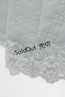 画像8: 【SALE】axes femme / デザインキルトシフォン切替ワンピース  グリーン T-24-01-22-024-AX-OP-IG-ZT096