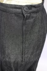 画像3: 【SALE】INGEBORG / デニム風スカート S 黒 T-24-01-24-036-LO-SK-HD-ZT146 (3)