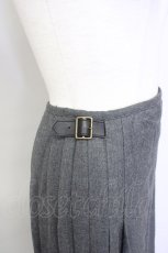 画像6: 【SALE】INGEBORG / ニットカメリア刺繍サイドベルトスカート  グレーＸ白 T-24-01-24-038-LO-SK-HD-ZT146 (6)