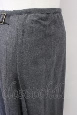 画像7: 【SALE】INGEBORG / ニットカメリア刺繍サイドベルトスカート  グレーＸ白 T-24-01-24-038-LO-SK-HD-ZT146 (7)
