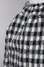 画像3: 【SALE】KANEKO ISAO / ギンガムチェックタイトスカート  黒Ｘ白チェック T-24-01-24-040-EL-SK-HD-ZT134 (3)