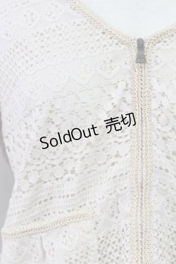 画像3: 【SALE】axes femme /  レースブルゾン   T-24-01-31-002-AX-TO-AS-ZT365