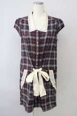 画像1: 【SALE】axes femme / チェックシャツワンピース   T-24-01-31-046-AX-OP-AS-ZT133 (1)