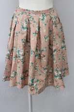 画像1: 【SALE】axes femme / 花柄タックスカート   T-24-01-31-052-AX-SK-AS-ZT265 (1)