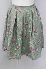 画像1: 【SALE】axes femme / 花柄タックスカート   T-24-01-31-053-AX-SK-AS-ZT265 (1)
