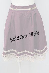axes femme / 裾レースタックスカート   T-24-01-31-057-AX-SK-AS-ZT268